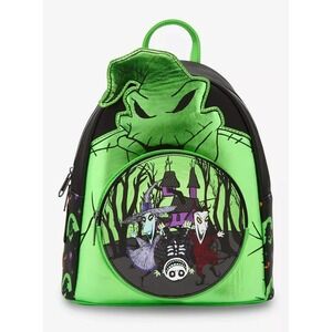 Loungefly Disney The Nightmare Before Christmas Oogie Boogie Metallic Backpack